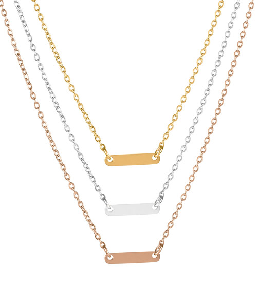 Delicate Bar Necklace