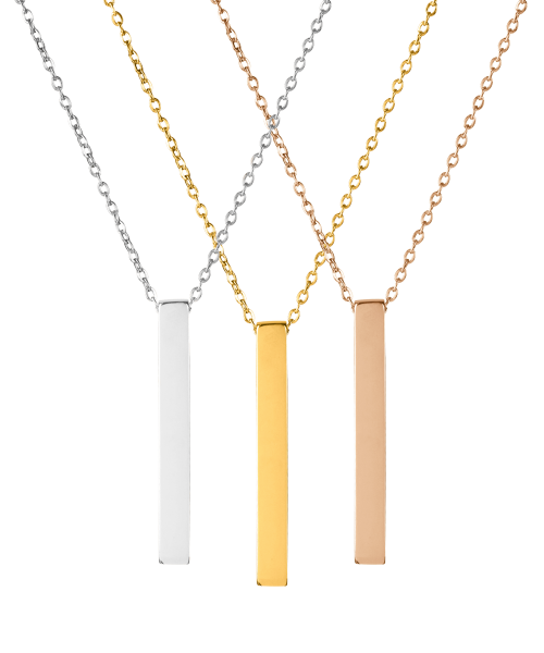Urban Pillar Bar Necklace