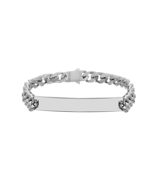 Curb Chain Bar Bracelet