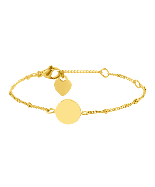 Minimalist Disc Bracelet