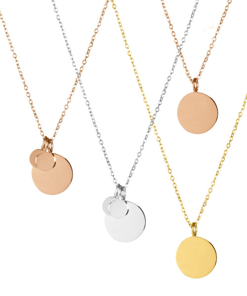 Multi Disc Necklace