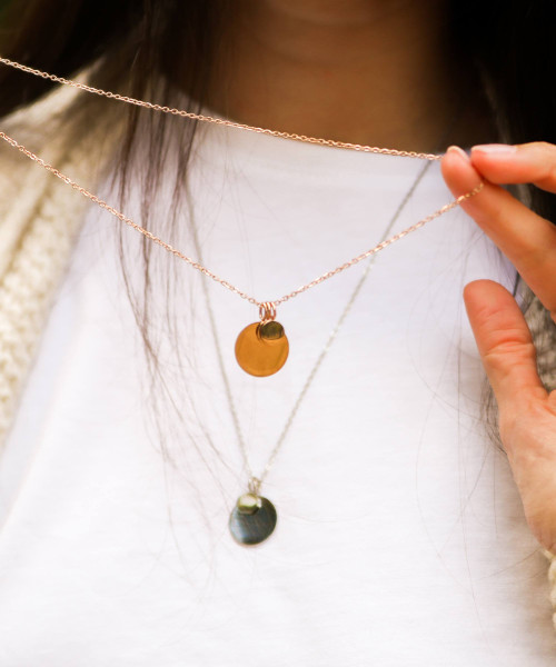 Multi Disc Necklace