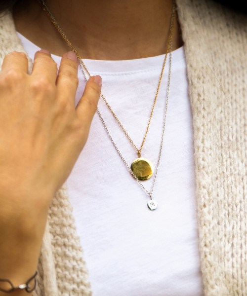 Multi Disc Necklace