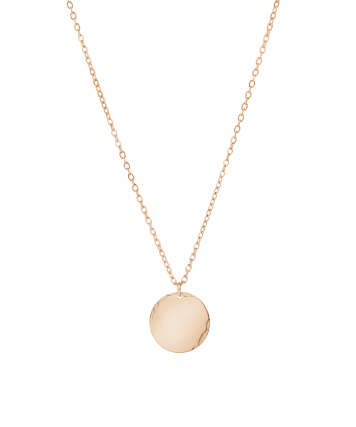 Round Disc Necklace
