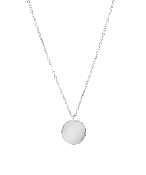 Round Disc Necklace
