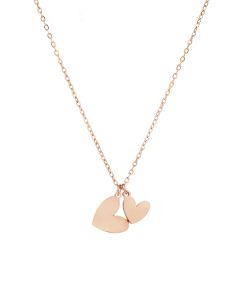 Double Heart Necklace
