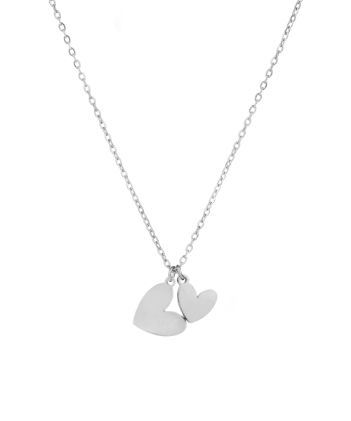 Double Heart Necklace